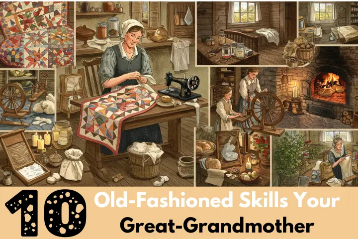 10 Old-Fashioned Skills Your Great-Grandmother Had Used Daily